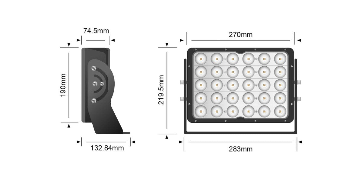 STEDI Heavy Duty Mining & Industrial 150W LED Flood Light - NZ Offroader