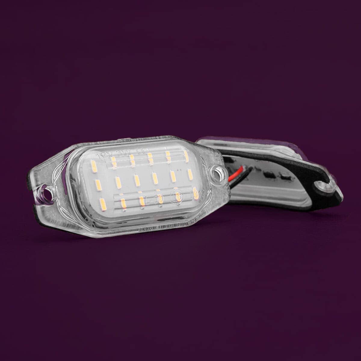 STEDI LED License Plate Light to Suit Toyota Landcrusier Models (A) - NZ Offroader