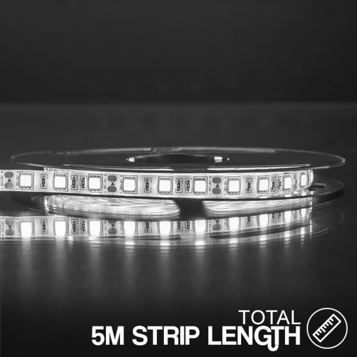 STEDI LED Strip Light 12V WaterProof 5m Roll - NZ Offroader