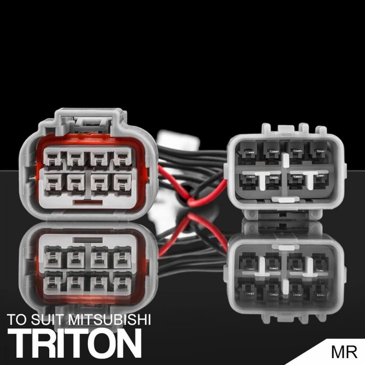 STEDI Mitsubishi MR Triton LED Headlight Piggy Back Adapter - NZ Offroader