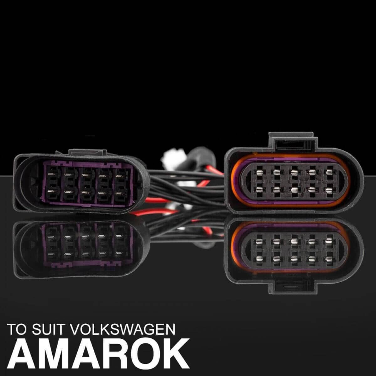 STEDI VW Amarok Headlight Piggy Back Adapter - NZ Offroader