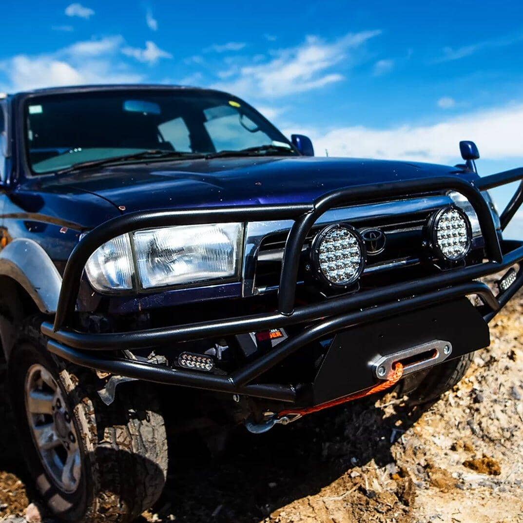 THJ Koro Winch Compatible Bull Bar to suit Mitsubishi Triton / Challenger 1996 - 2004 - NZ Offroader