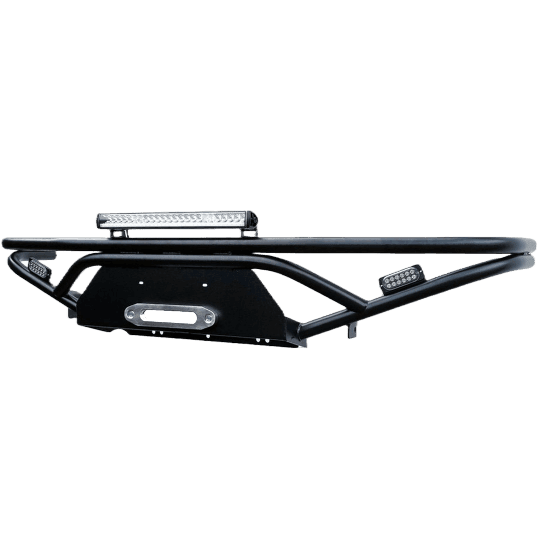 THJ Paru Winch Compatible Bull Bar to suit Toyota Surf 185 and Prado 90 Series - NZ Offroader