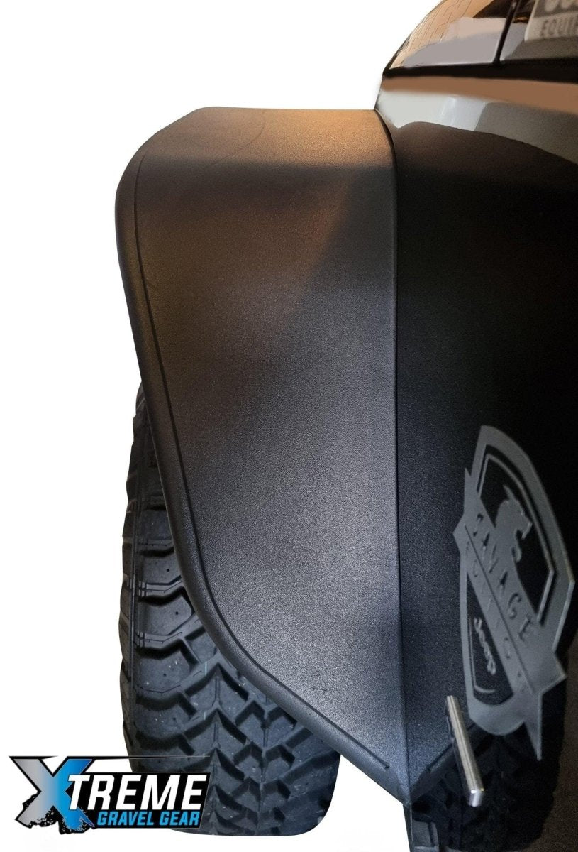 Xtreme Gravel Gear - Extra Wide Aluminium Fender Flares To Suit Jeep Wrangler JK - NZ Offroader