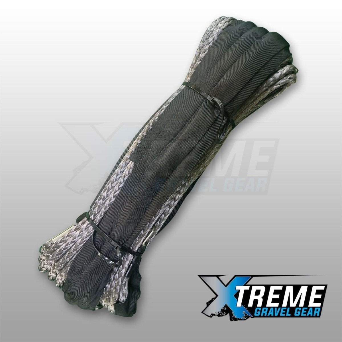 Xtreme Gravel Gear Synthetic Winch Rope 10mmx30m - 17500lbs Breaking Strength - NZ Offroader